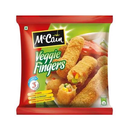 Mc Cain Frozen Veg Snacks Veggi Fingers